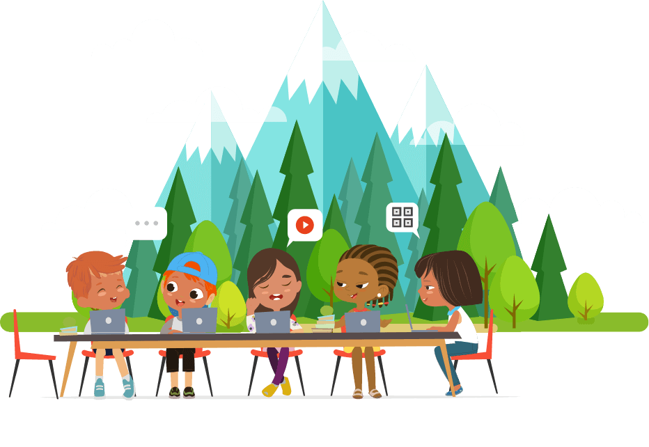 Summer Camp Illustration